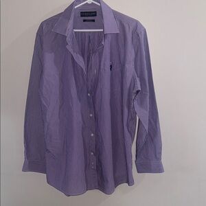 U.S. Polo Assn. Purple Casual Button Down Shirt